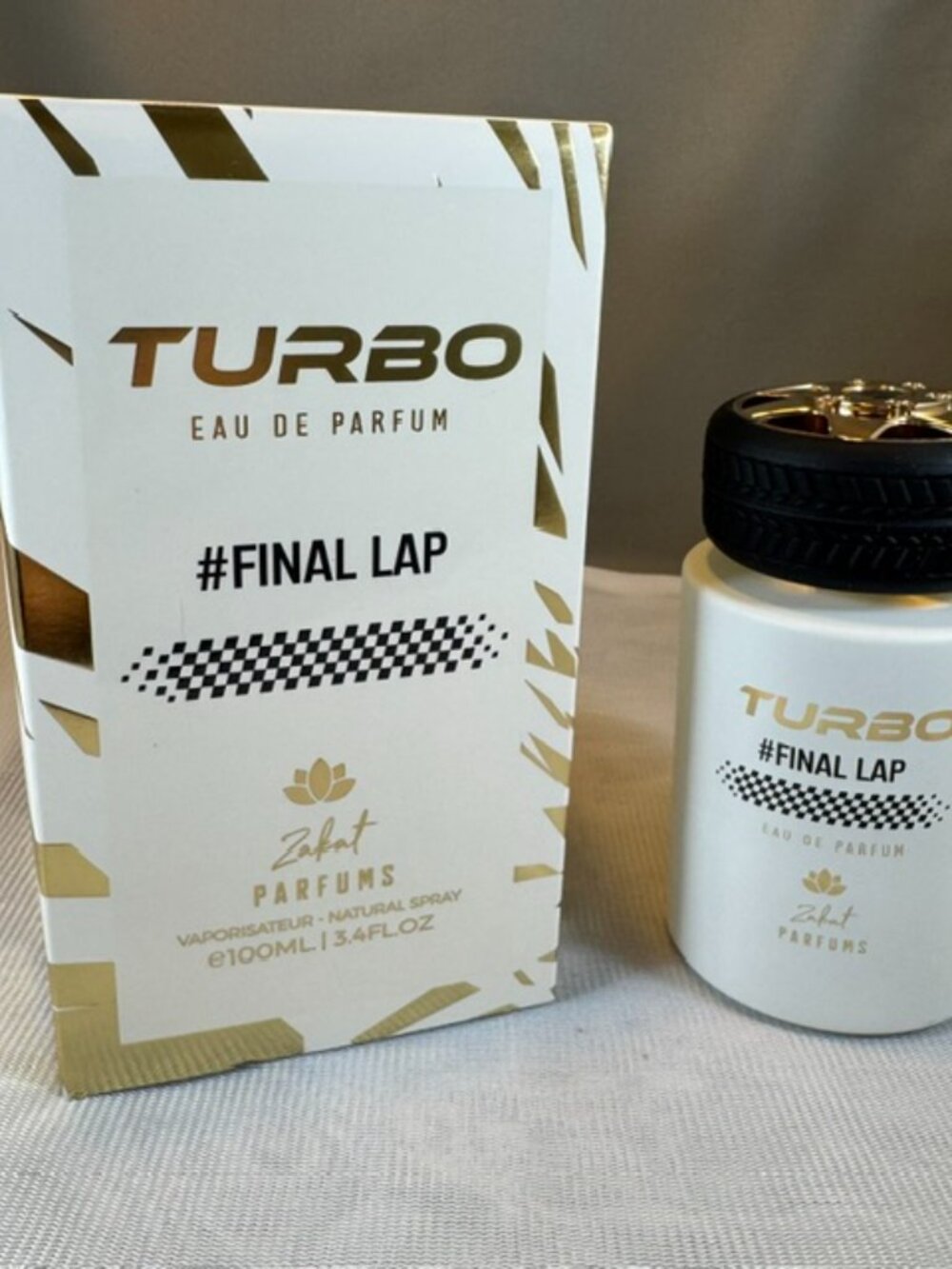 Zakat Parfums Turbo Final Lap Men's Eau De Parfum 3.4oz New Open Box $60